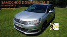 Citroen C4 zarejestrowany, ubezpieczony. Gwarancja. Polecam !!!