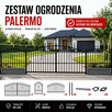 Ogrodzenie PALERMO 27 mb NOWE | brama + furtka