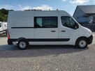 Master doka 7-osobowy Dubel 2.3dCi-125KM Brygadówka klima - 6