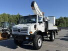 Mercedes UNIMOG 437 4x4 Zwyżka RUTHMANN STEIGER TB 220 Podnośnik Koszowy Zwyżka Wysokość Podnoszenia - 5