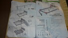 Łóżko drewniane z materacem dł.200xszer.130cm.mało używane. - 4