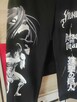 Spodnie dresowe czarne anime joggery Otaku manga hip hop Y2K - 3
