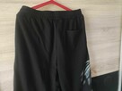Spodnie dresowe czarne anime joggery Otaku manga hip hop Y2K - 7