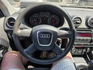 Audi A3 1.6 MPI 102 KM, Daylight LED, Xenon, Klimatyzacja, Aluflegi, Isofix - 8