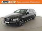 Mercedes E 200 automat jasne skóry full LED duże ekrany kamera i asystent parkowania