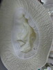 kapelusz bawełniany nowy duży 60cm.biały -ekry - 3