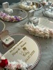 Lustro ślubne, podstawka pod obrączki, prezent ślubny - 4