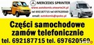 Nowa LEWA lampa tylna tył Mercedes Sprinter CDI A0008261556 - 3