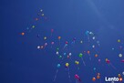 Balony z helem, skrzynia z balonami, pompowanie, balony led