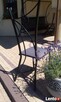 Stylowe krzesła ręcznie kute do domu, ogrodu lub restauracji