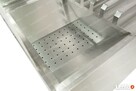 Witryna grzewcza ekspozycyjna do frytek INOX - 3