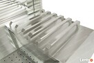 Witryna grzewcza ekspozycyjna do frytek INOX - 4