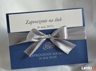 Zaproszenia ŚLUBNE Winietki Zawieszki Menu Podziękowanie - 4