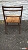 Krzesło z oparciem drewniane - 2 sztuki - 4