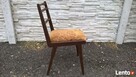 Krzesło z oparciem drewniane - 2 sztuki - 3