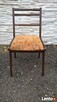 Krzesło z oparciem drewniane - 2 sztuki - 1