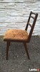 Krzesło z oparciem drewniane - 2 sztuki - 2