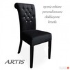 Ręcznie robione, personalizowane krzesło Artis. Pikowane. - 2