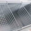 Zamrażarka skrzyniowa klapowa 300L zamek kółka STALGAST - 3