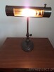 Sprzedam antyki: Lampa stołowa na szafkę, stół i biurową - 2