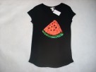 H&M bluzka z Arbuzem Cekiny 36 S Nowa - 3
