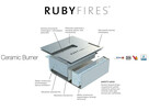 biokominek portalowy kamienny RubyFires, dostawa 0zł - 9