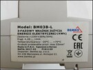 Licznik energii elektrycznej bm03b-l , 3-fazowy, Bemko - 3