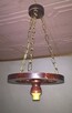 Lampa koło wozu drewniana - 2