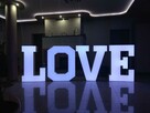 Napis litery LOVE led 3D na ślub, wesele, zaręczyny, sesje z - 1
