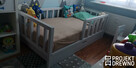 DREWNIANE klasyczne łóżeczko dla dzieci ScandiBed - 2