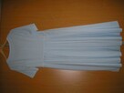 Błękitna maxi sukienka 40 - 2