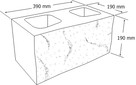 Pustak betonowy elewacyjny mur ściana ogrodzenie - 3