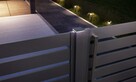 Nowoczesne ogrodzenia podświetlane LED, aluminium ! - 2