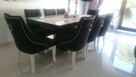 Krzesło chesterfield glamour hampton z kołatką tapicerowane - 3