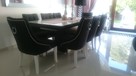 Krzesło chesterfield glamour hampton z kołatką tapicerowane - 1