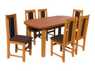 Promocyjny Zestaw Melchior Stół + 6 Krzeseł - 1