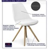 Krzesło skandynawskie Depare - styl Eames. - 2