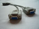 KABEL ADAPTER ROZDZIELACZ VGA M - 2x VGA F - 3