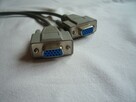 KABEL ADAPTER ROZDZIELACZ VGA M - 2x VGA F - 5