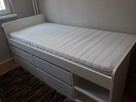 Białe łużko IKEA - 5