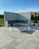 Kanapa narożna meble ogrodowe gabion gabiony - 6