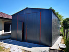 BLASZAK, GARAŻ 35m2 5x7m z Blachy Trapezowej KOLOR, Wiaty - 1
