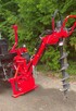 Wiertnica glebowa hydrauliczna, napęd z WOM ciągnika. - 4