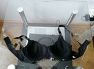 NOWY CZARNY BIUSTONOSZ BIXTRA Z HAFTEM_R.38/85C - 5