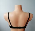 NOWY CZARNY BIUSTONOSZ BIXTRA Z HAFTEM_R.38/85C - 3