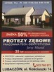 Protezy Zębowe Rejestracja w Gabinecie lub na tel. 533760977 - 2