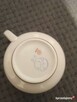 4 filiżanki do kawy herbaty * porcelana PRL w kwiaty maki - 10