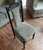 Komplet wypoczynkowy rozkładana kanapa fotel podnóżek krzesła - 8