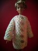 Ubranko dla lalki Barbie płaszcz paltko włóczka kolorowa - 8
