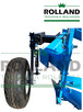 Mechanizm koła podporowego do pługa koło podporowe obrotowe - 2